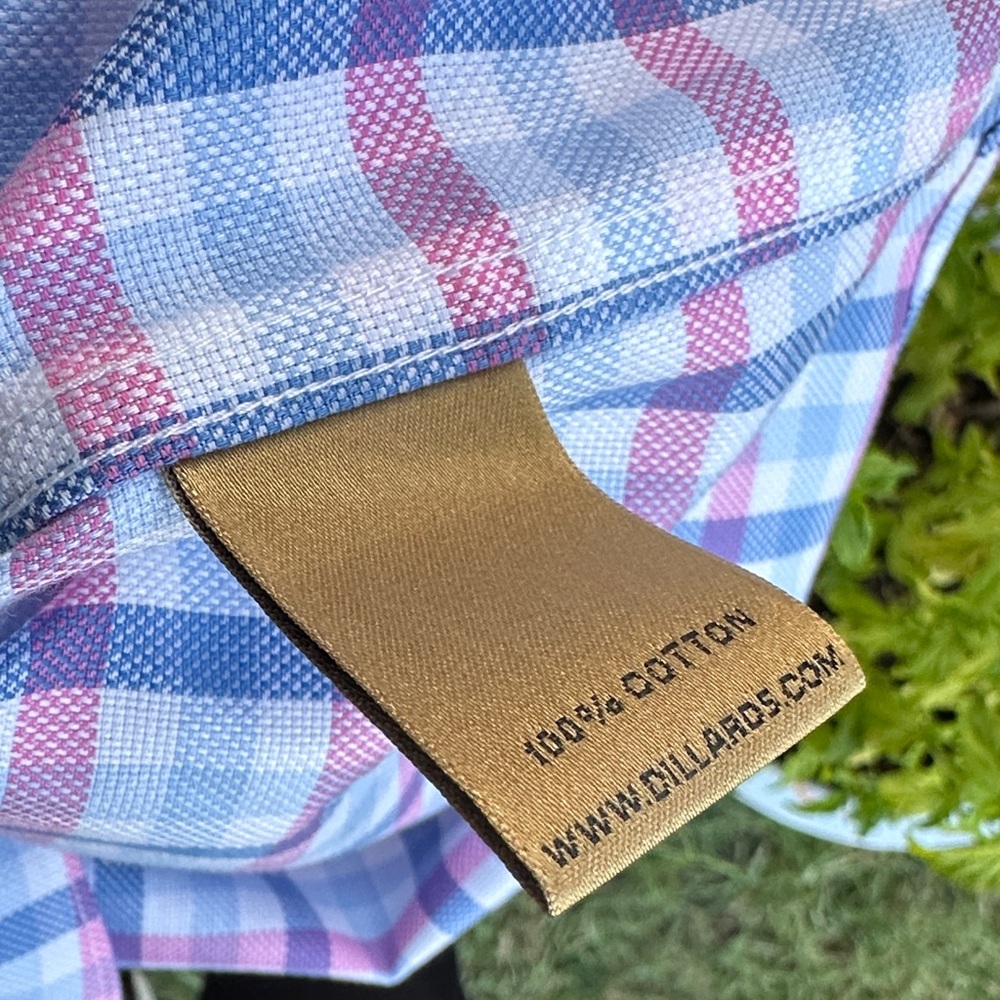 Class Club Boys Multicolor Plaid Button Down Shirt - Picture 6 of 8